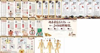 中医理疗馆套图价格宣传制度一套图片