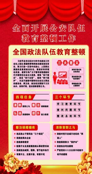 政法队伍教育整顿图片