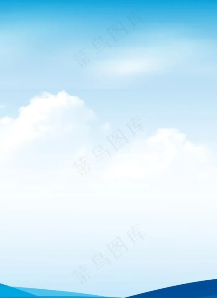蓝色背景图片cdr矢量模版下载