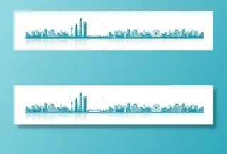 上海建筑矢量图图片