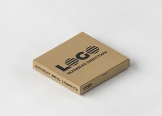 披萨盒包装样机图片