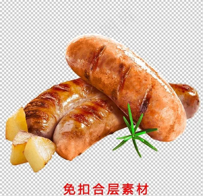 烤肠图片psd模版下载