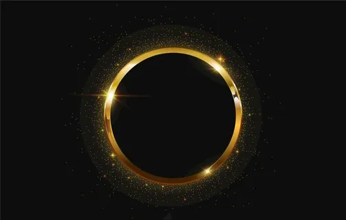 金色光环背景素材图片 金色光环背景素材图片