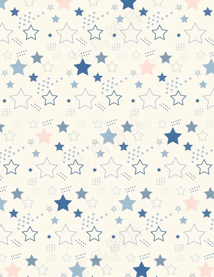 卡通星星背景图片