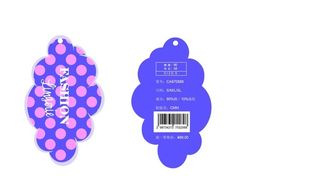 女装吊牌图片