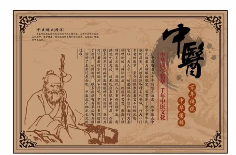 中医科展板图片