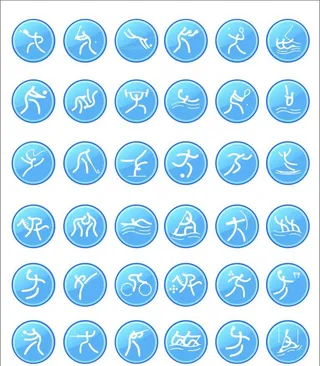 运动项目图标图片