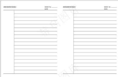 笔记本内页图片