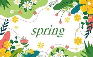 春季插画图片