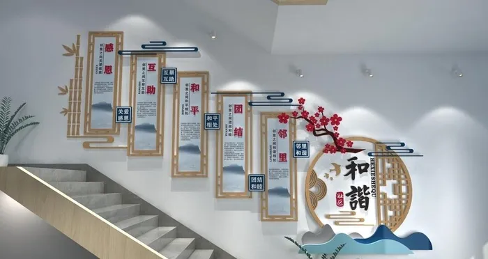 社区文化墙图片