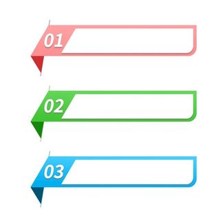 文本标题框标签图片