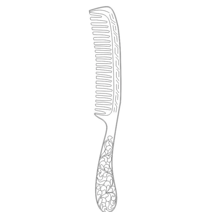 梳子图片cdr矢量模版下载