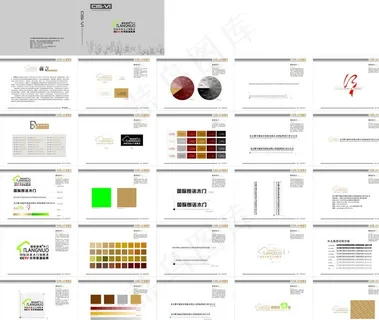 国际朗诺木门 视觉形象系统VI图片