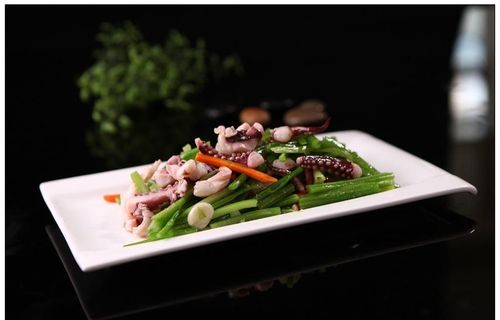 芹菜炒鱿鱼图片