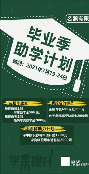 毕业季海报图片