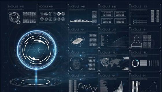 科技感元素图片