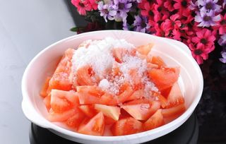 凉拌西红柿图片