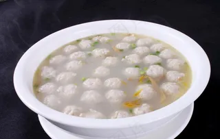 生汆丸子汤图片
