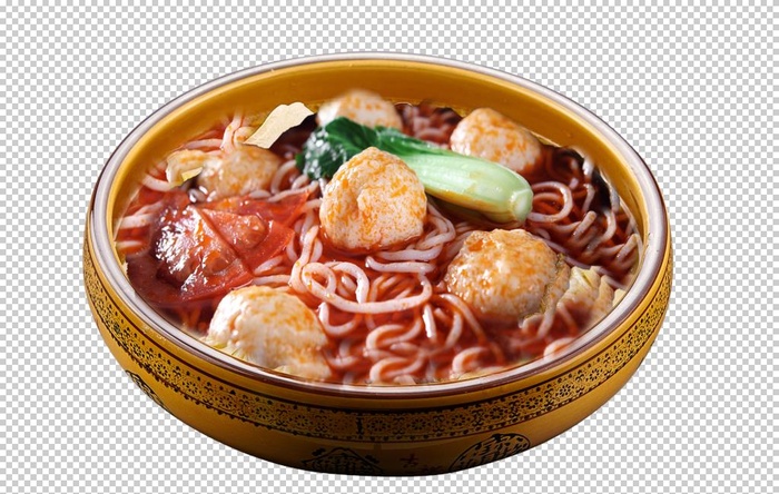 鱼丸面图片