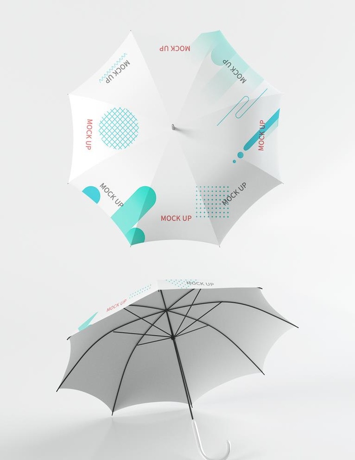 雨伞文创样机图片