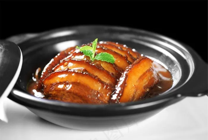 客家扣肉煲图片