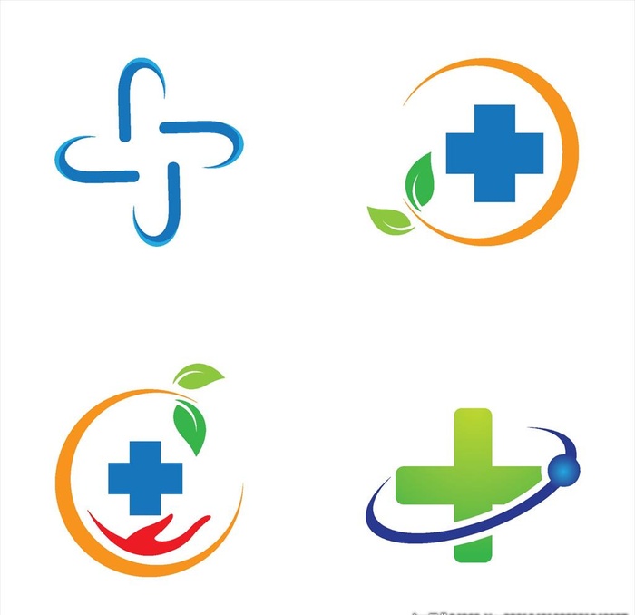 医疗健康图标图片eps,ai矢量模版下载