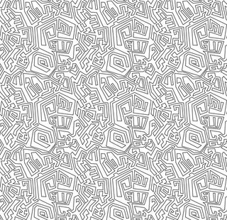 几何民族印花图案图片