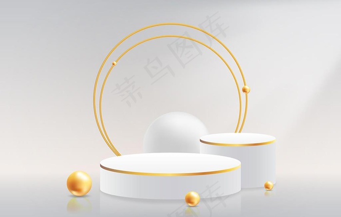 3d 珠宝展示台免费矢量图片ai矢量模版下载