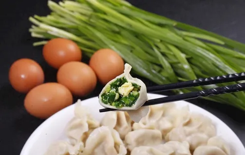韭菜鸡蛋 饺子图片 韭菜鸡蛋 饺子图片