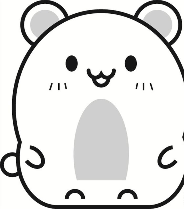 矢量小仓鼠图片