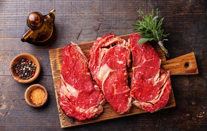 牛排生牛肉食材图片