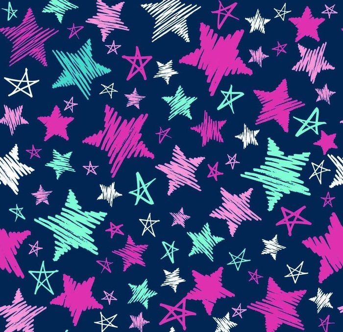 星星花纹图片