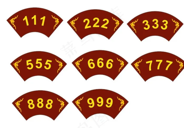 茶楼门牌图片cdr矢量模版下载