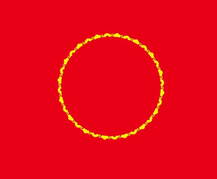 圆形花纹边框图片