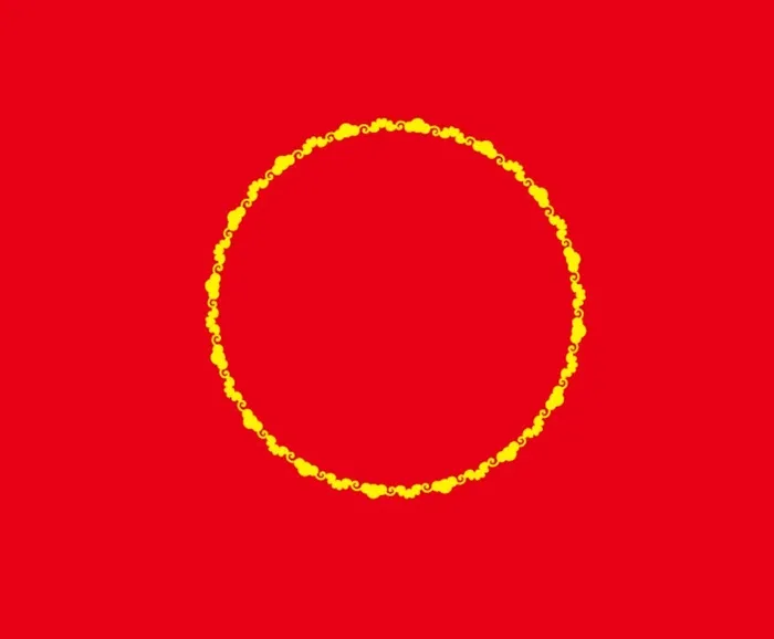 圆形花纹边框图片