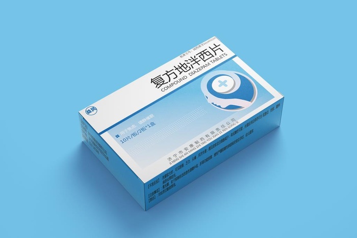 药盒样机图片(2200x1540)psd模版下载