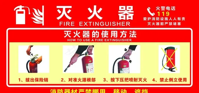 灭火器图片