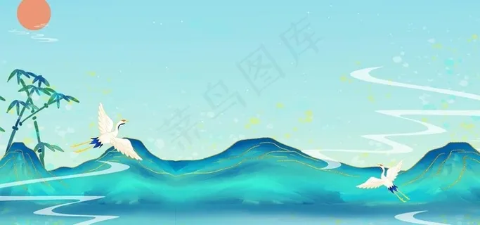 中国风背景图片