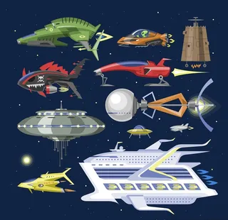 太空飞船图片