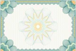 防伪底纹 奖状边框图片