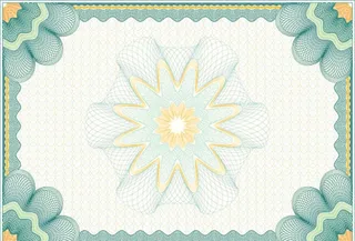 防伪底纹 奖状边框图片