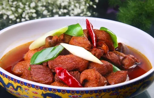 红烧带皮驴肉图片 红烧带皮驴肉图片