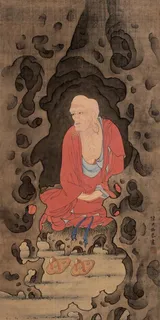 陈少梅 国画 无量寿佛图片