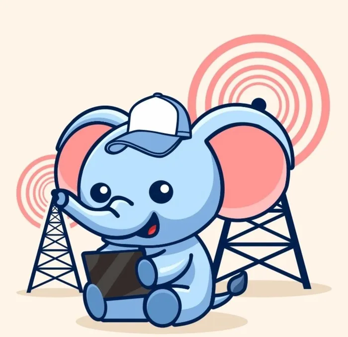 卡通大象图片