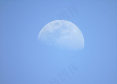 月亮 天空 月球图片