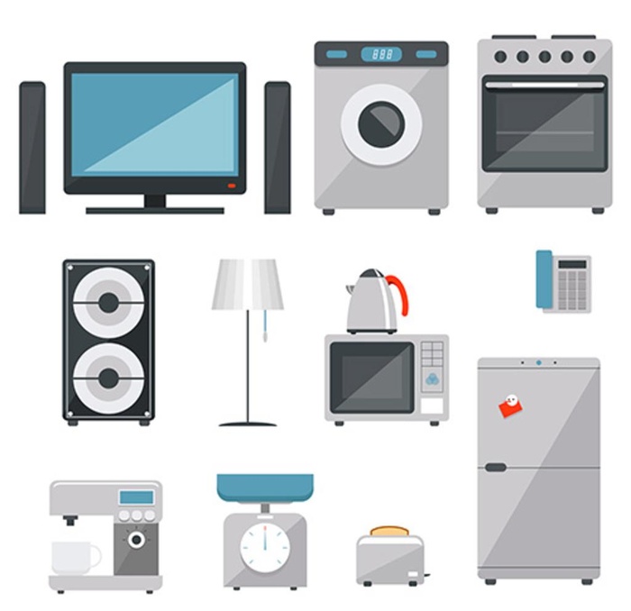 手绘卡通家电图片