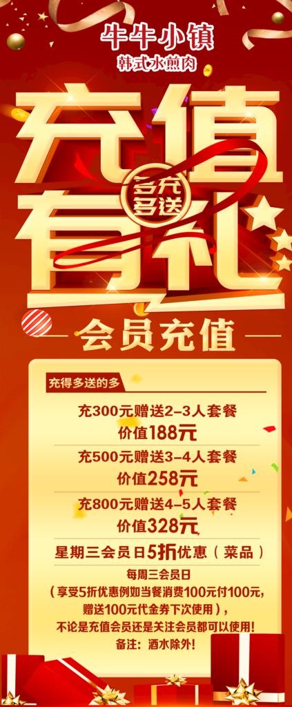 充值有礼图片(2268x5102)psd模版下载