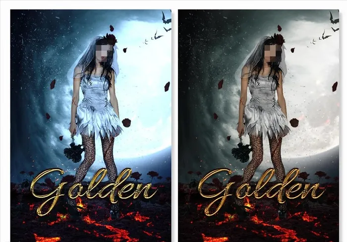 鬼节奇幻创意合成海报图片