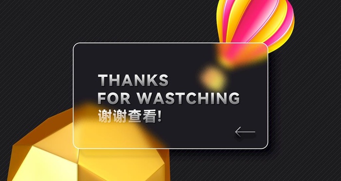 玻璃质感图片(3840x2160)psd模版下载