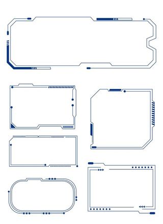 科技边框图片